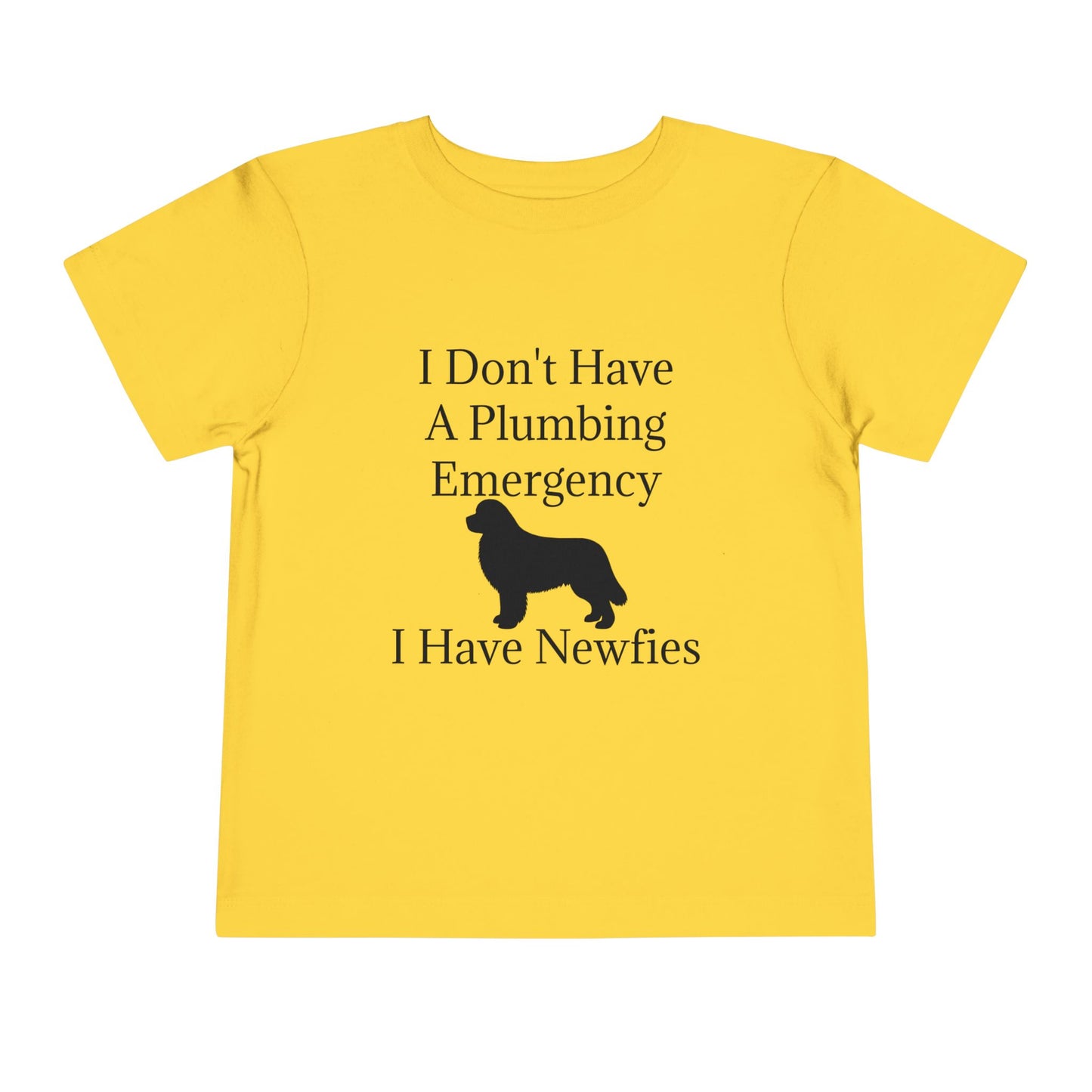 Plumbing Emergency Toddler Unisex Short Sleeve Crewneck Tee