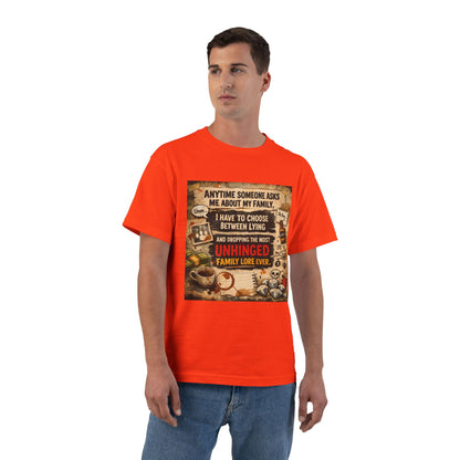 Unhinged Family Men's Short-Sleeve Crewneck Tee