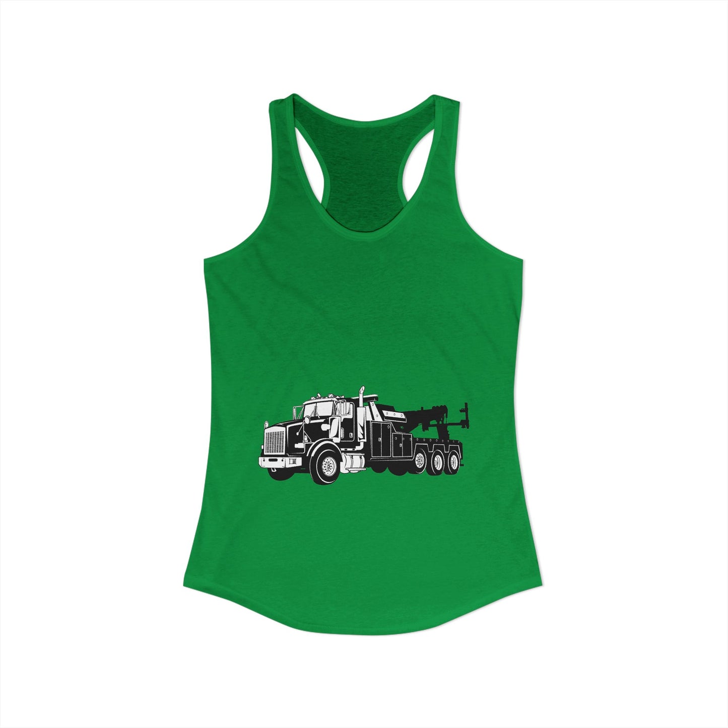 Heavy Tow Truck Women's Racerback Tank