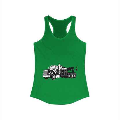 Heavy Tow Truck Women's Racerback Tank