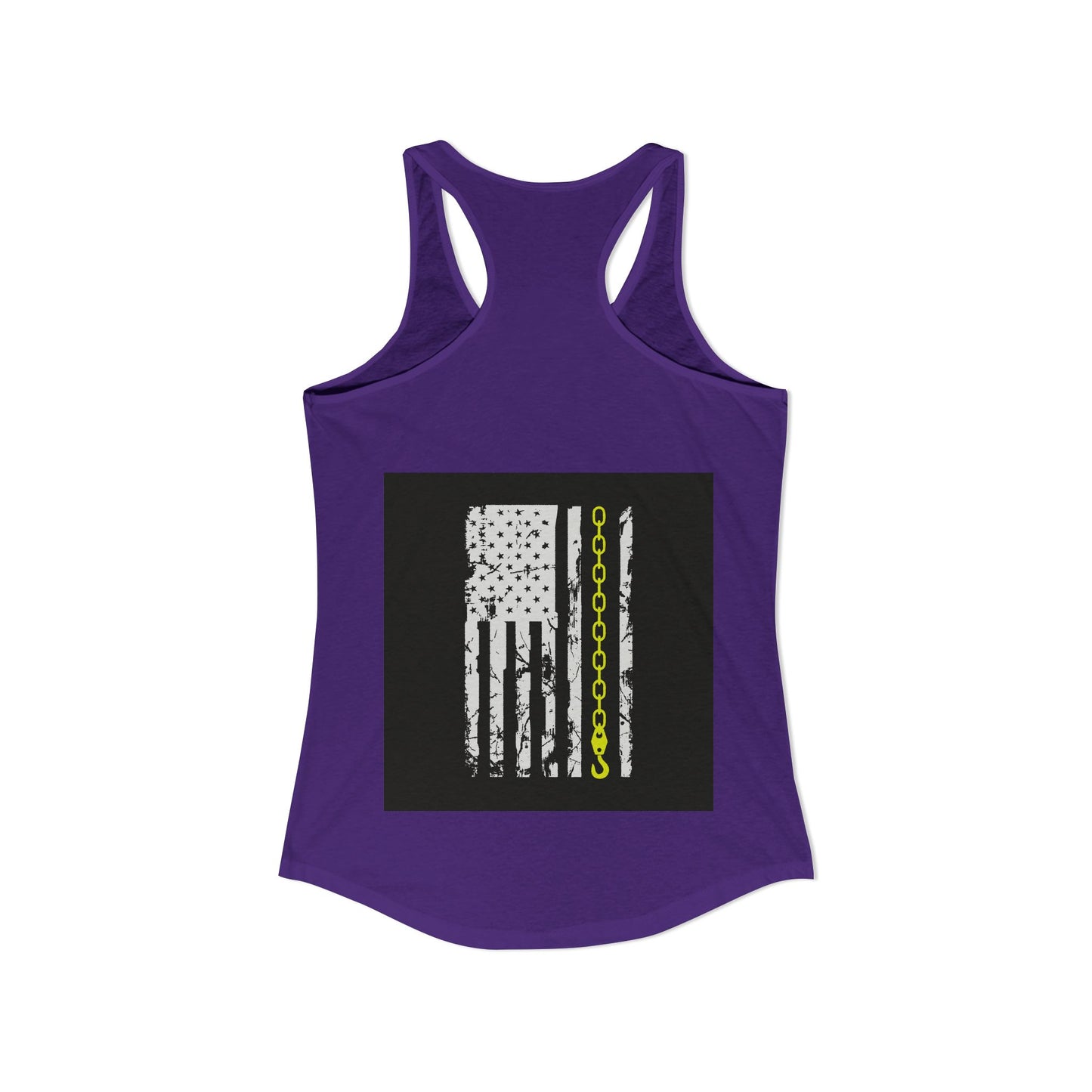 Thin Yellow Line Women's Racerback Tank