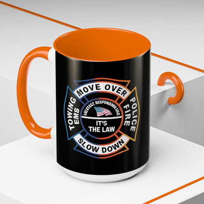 Let First Responders Live 2-Tone Coffee Mug