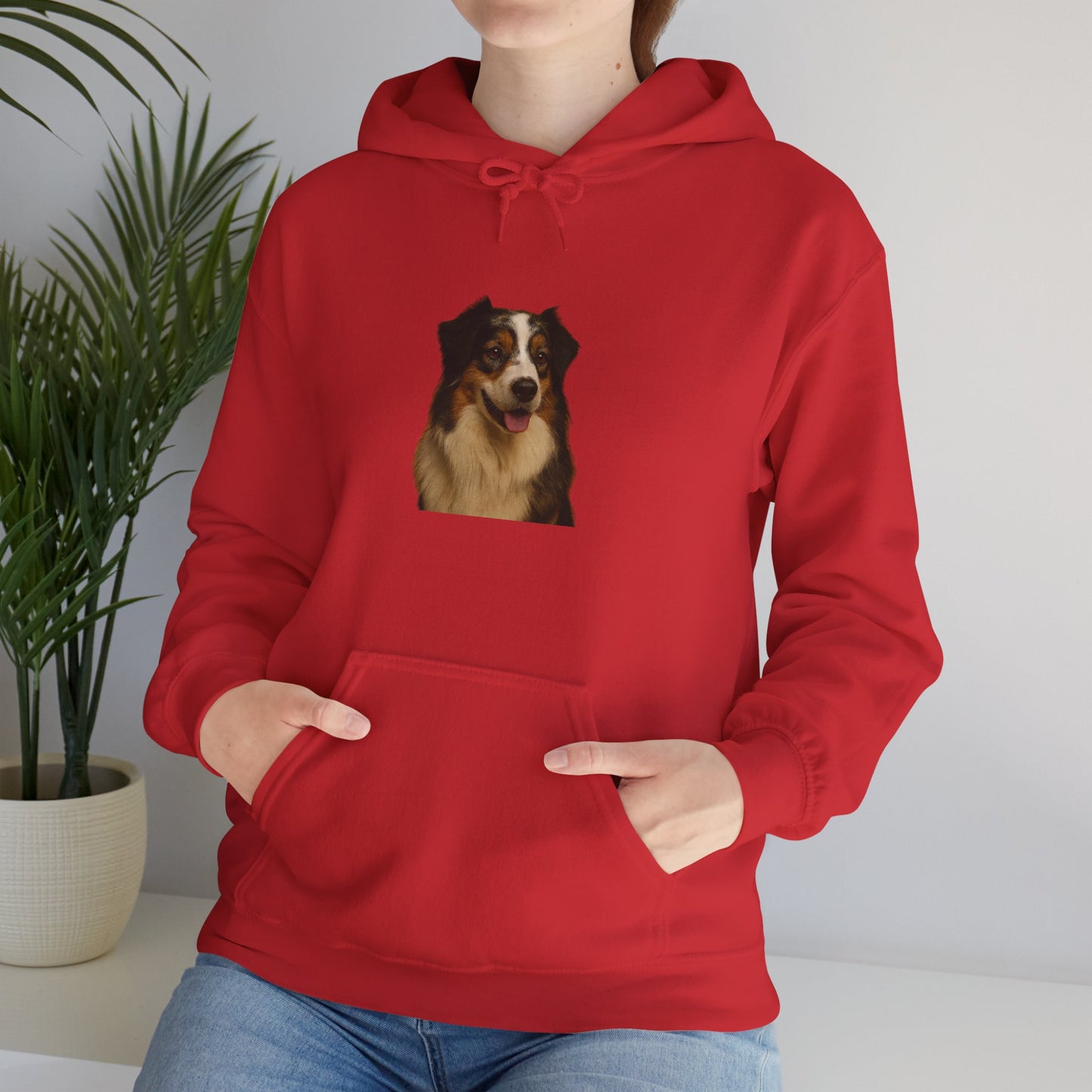 Aussie Head Unisex Hoodie