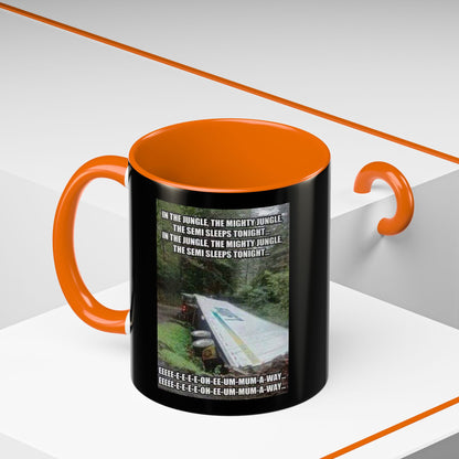 Semi Sleeps 2-Tone Coffee Mug