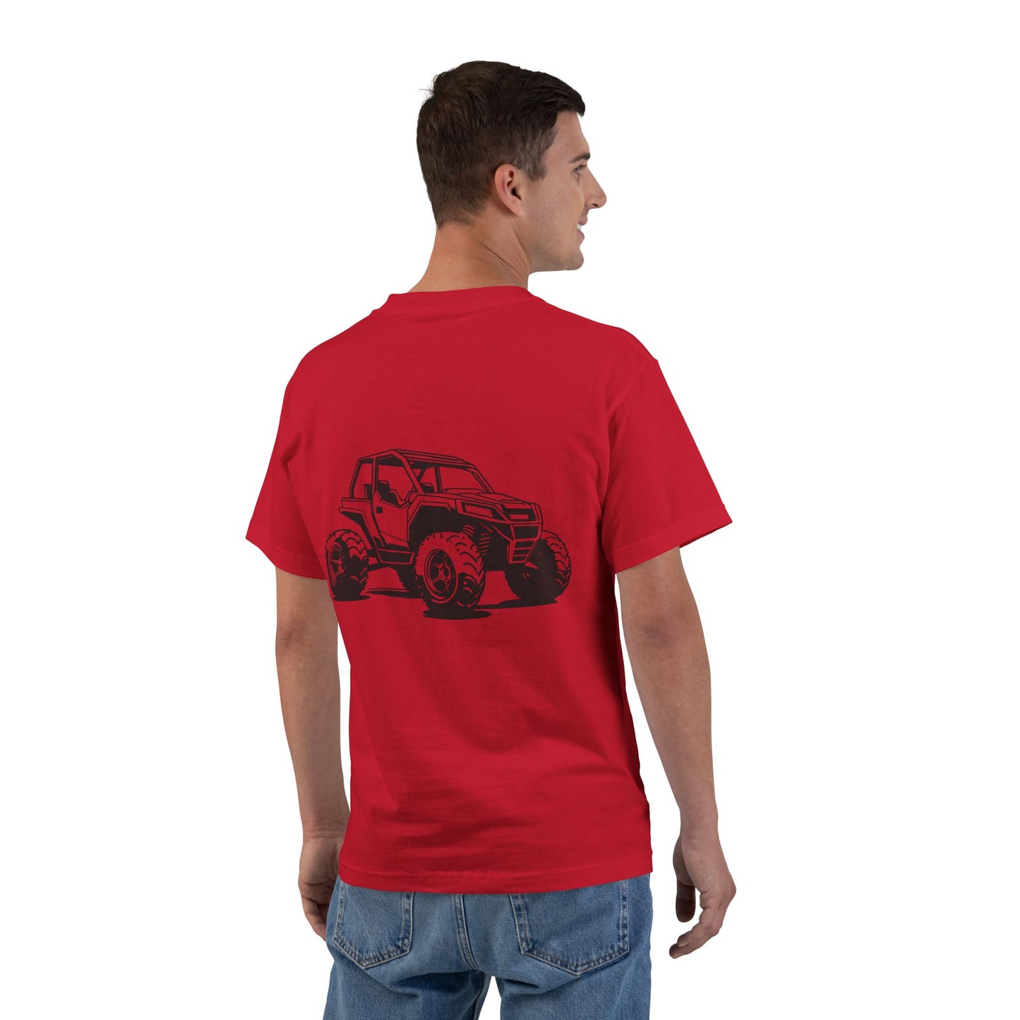Off The Beaten Path Side By Side Men's Short-Sleeve Crewneck Tee