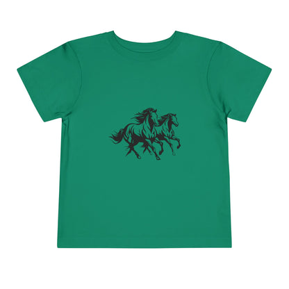 Horsin' Around Toddler Unisex Short Sleeve Crewneck Tee