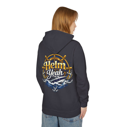 Helm Yeah Unisex Lightweight Hoodie