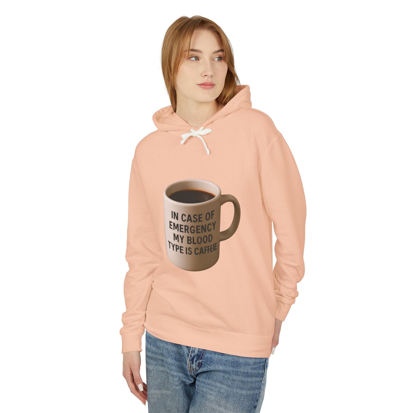 Blood Type Unisex Lightweight Hoodie