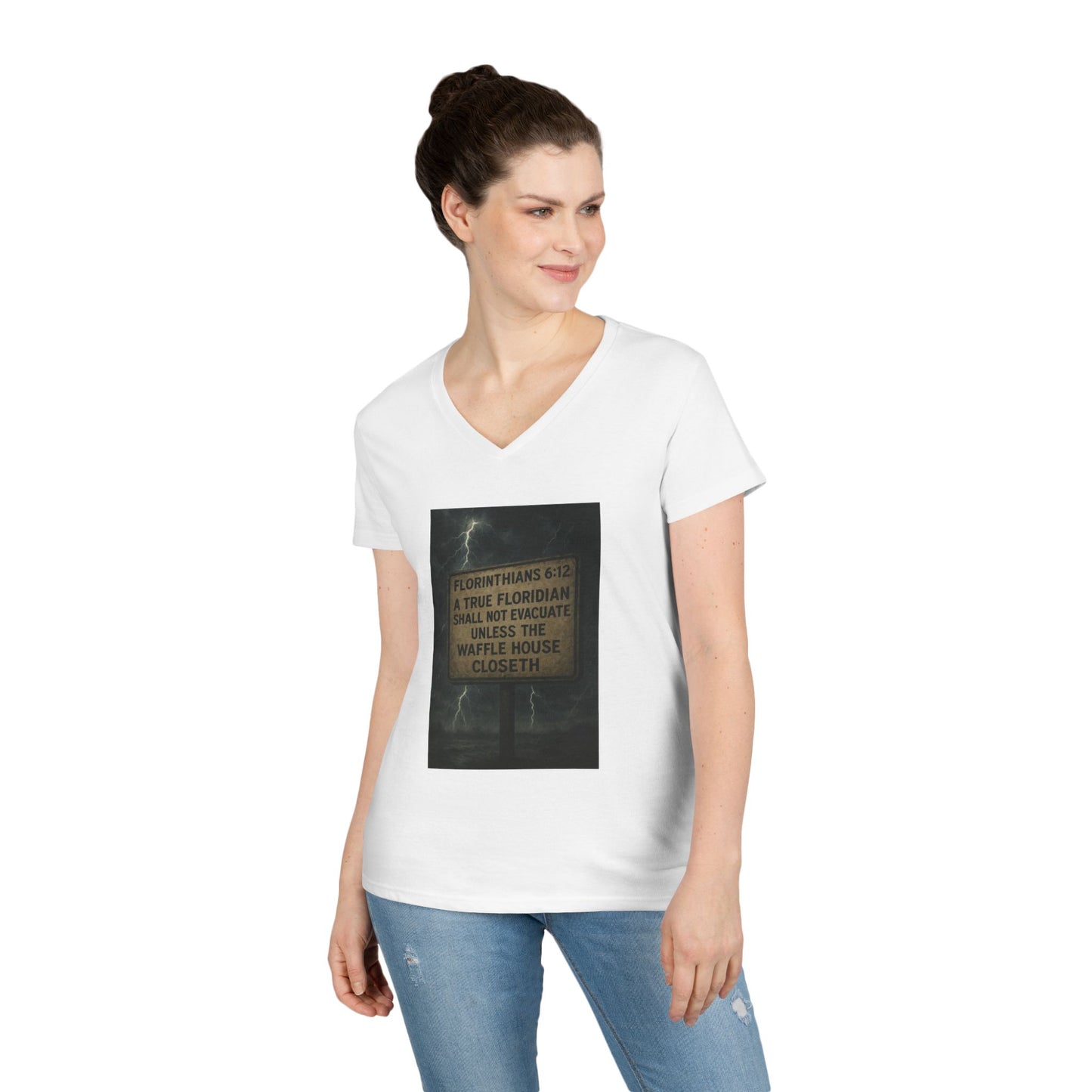 Florinthians 6:12 Women's V-Neck T-Shirt