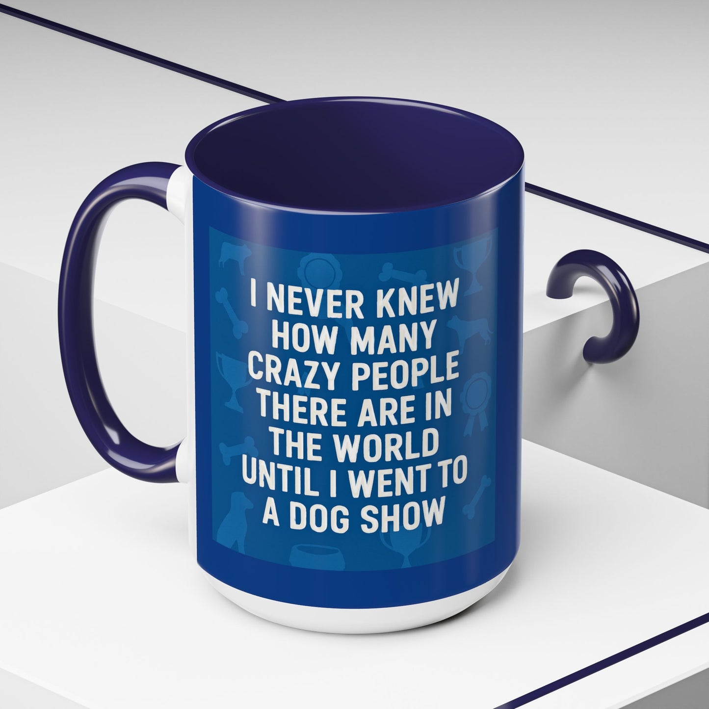 Never Knew 2-Tone Coffee Mug
