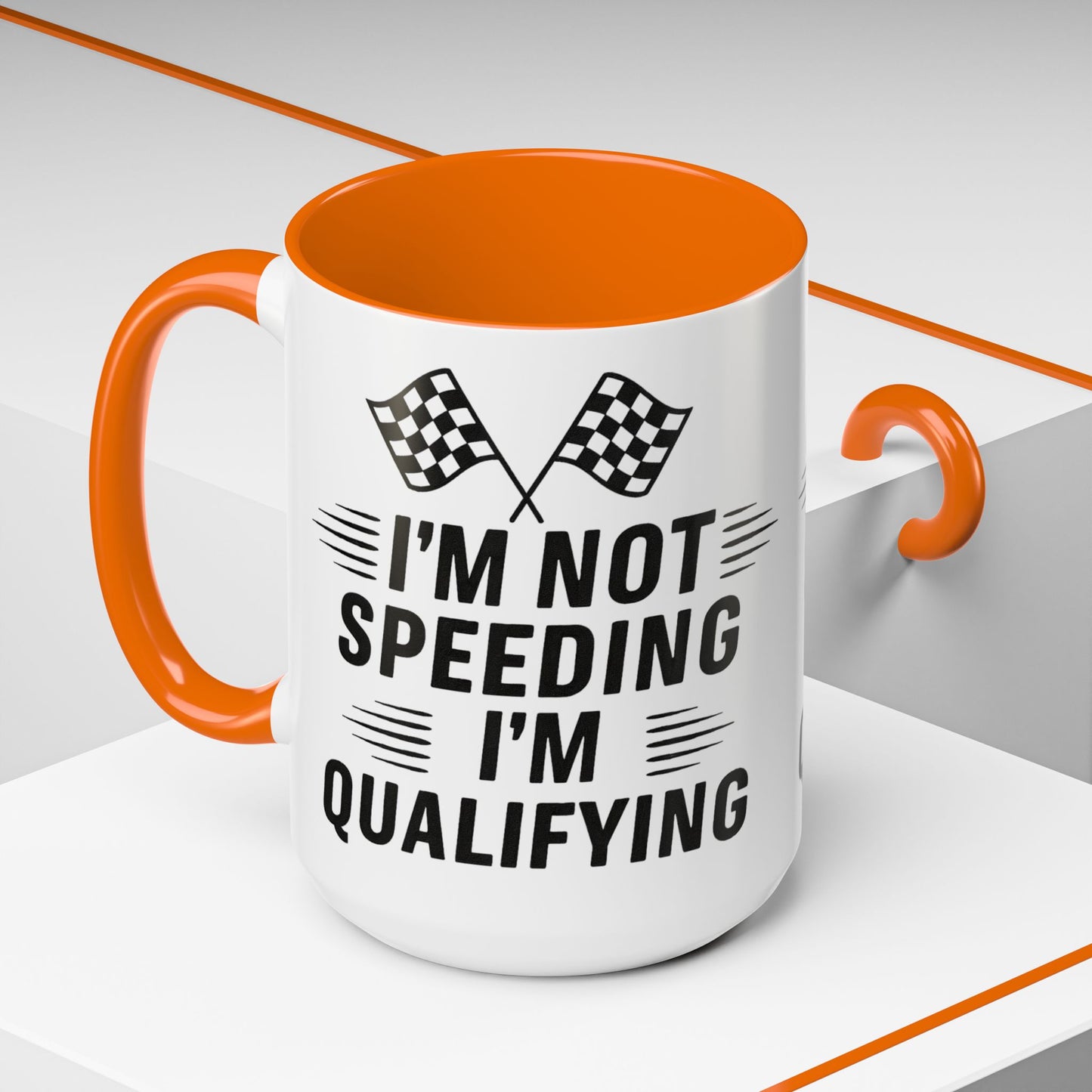 I'm Qualifying 2-Tone Coffee Mug