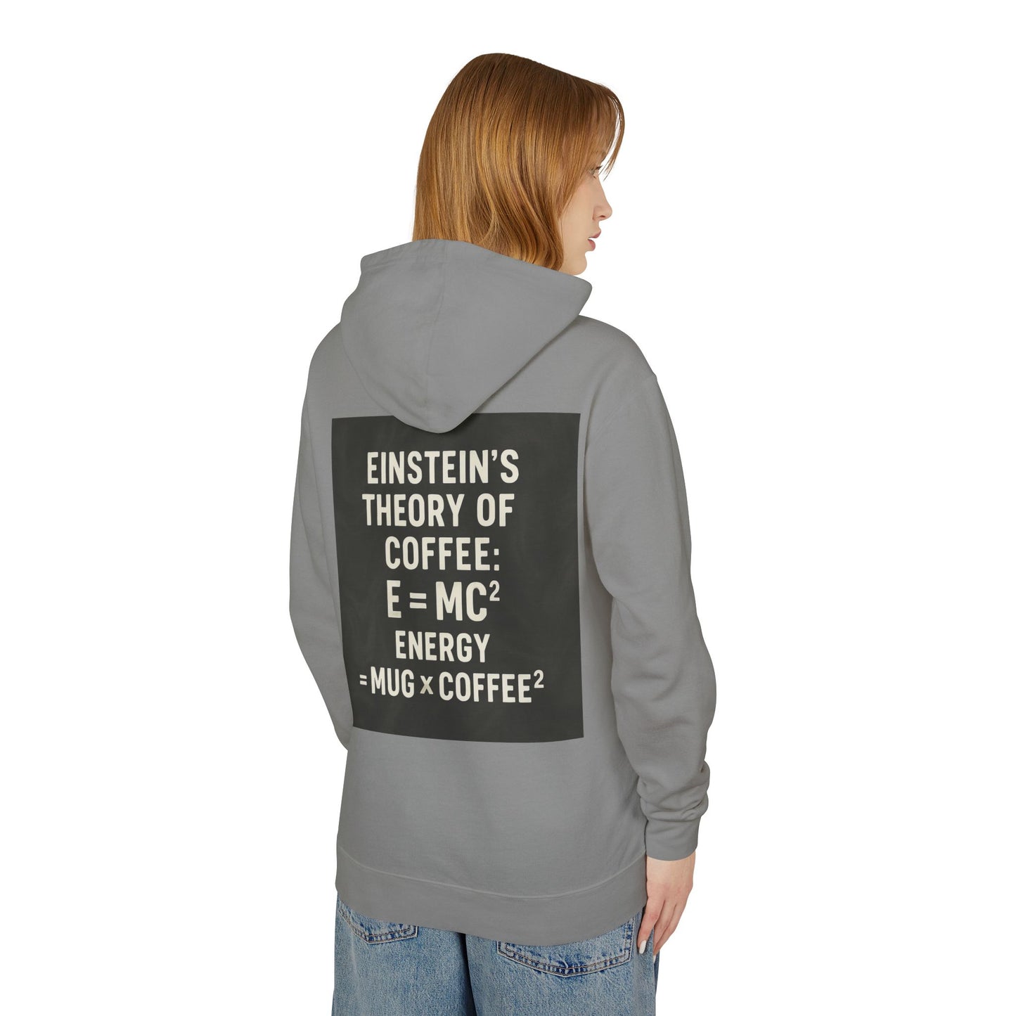 Einstein's Theory Of Coffee Unisex Lightweight Hoodie