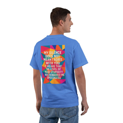 Speechless Men's Short-Sleeve Crewneck Tee