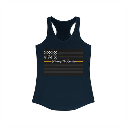Thin Yellow Line Women's Racerback Tank