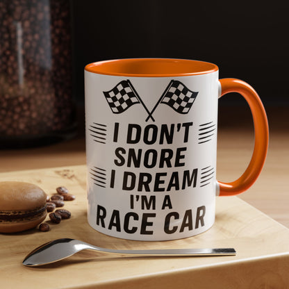I Don't Snore 2-Tone Coffee Mug