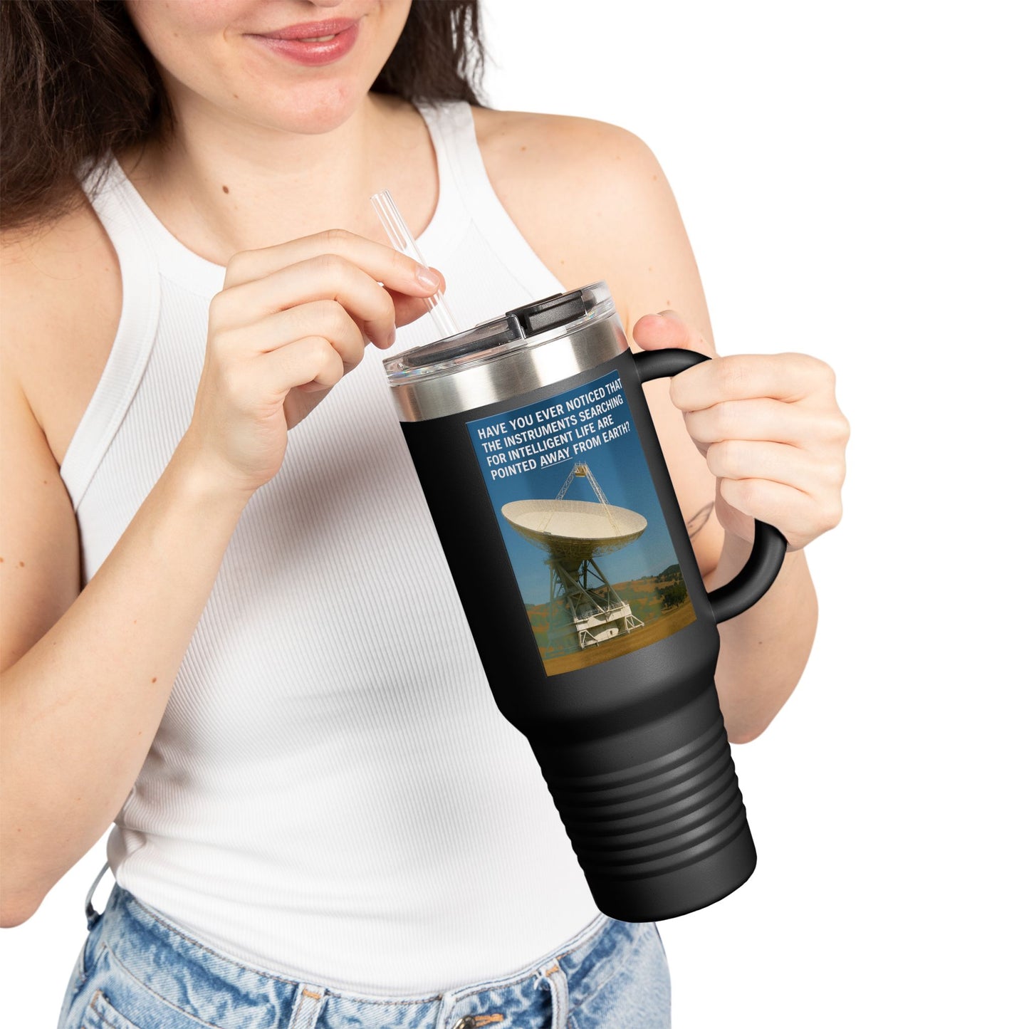 Intelligent Life Insulated Travel Mug