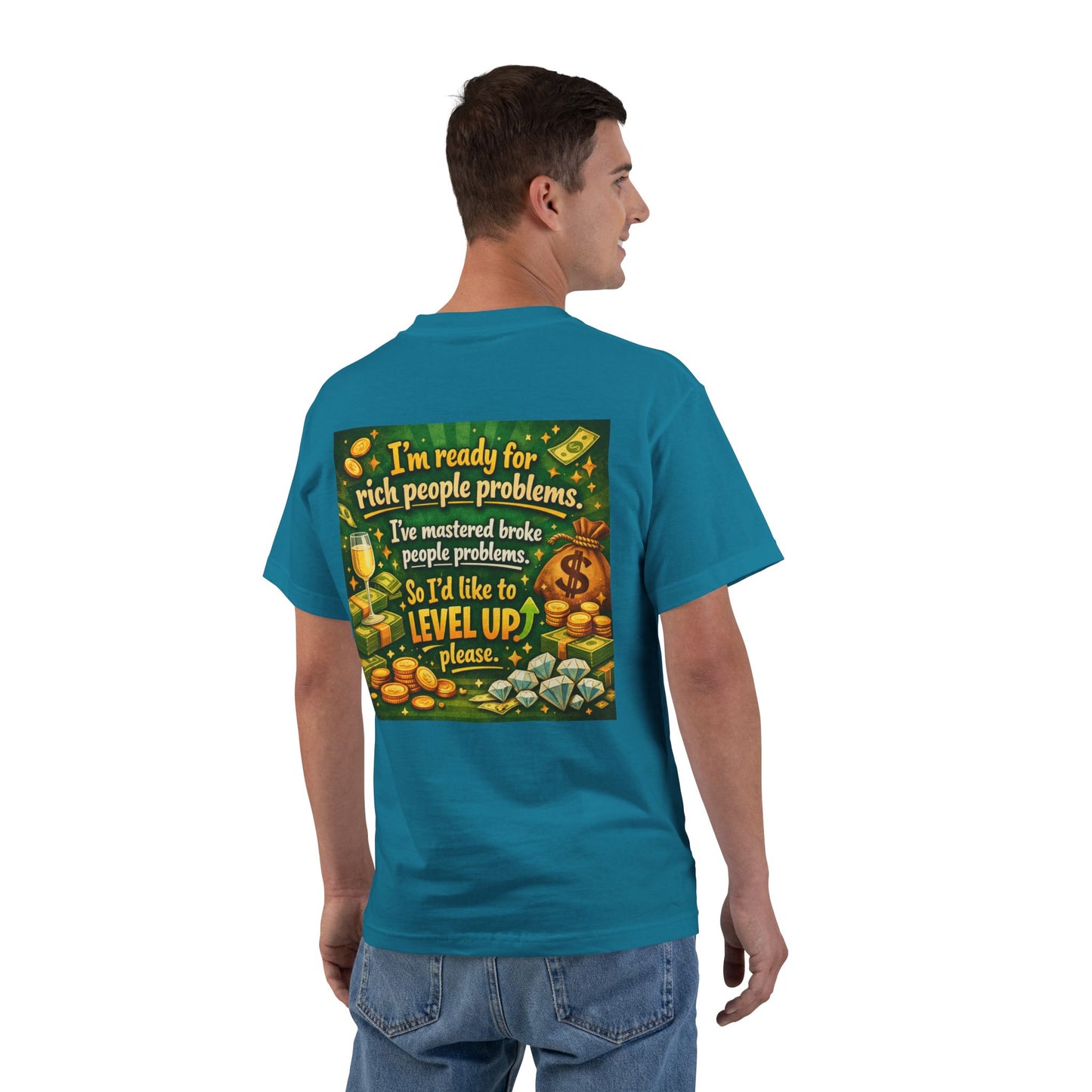 Level Up Men's Short-Sleeve Crewneck Tee