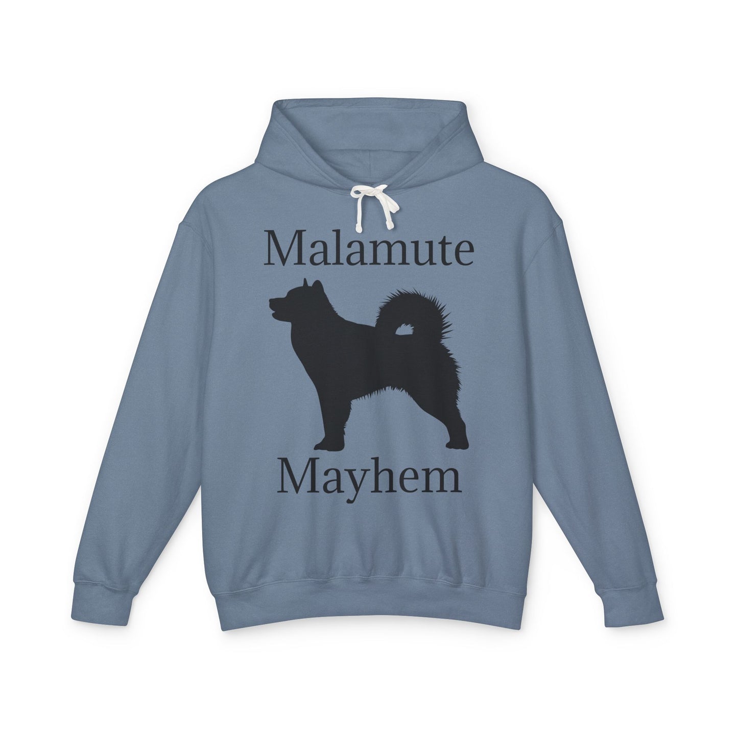 Malamute Mayhem Unisex Lightweight Hoodie