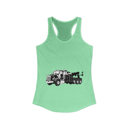 Heavy Tow Truck Women's Racerback Tank