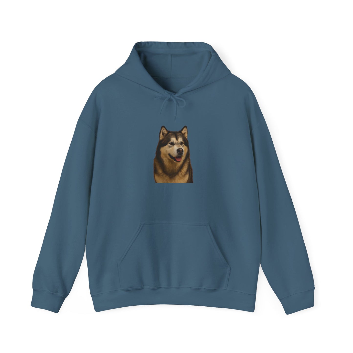 Malamute Head Unisex Hoodie