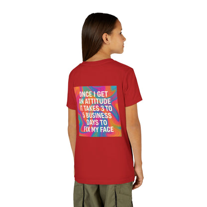 Fix My Face Youth Unisex Short Sleeve Crewneck Tee