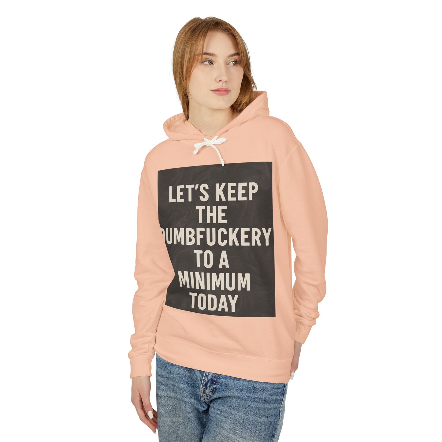 Dumbfuckery Unisex Lightweight Hoodie