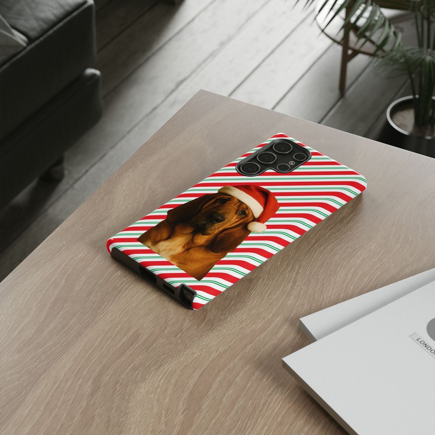 Santa Paws Bloodhound Samsung Case