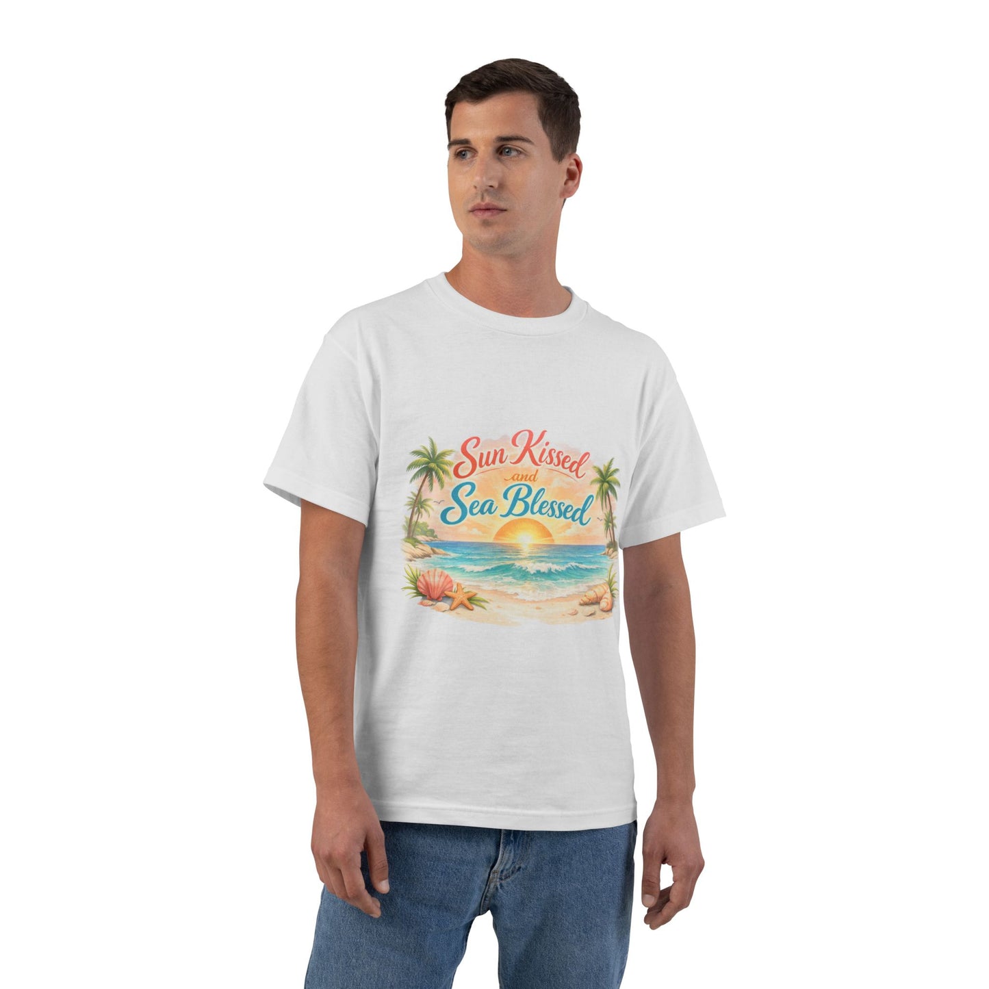 Sun Kissed Men's Short-Sleeve Crewneck Tee