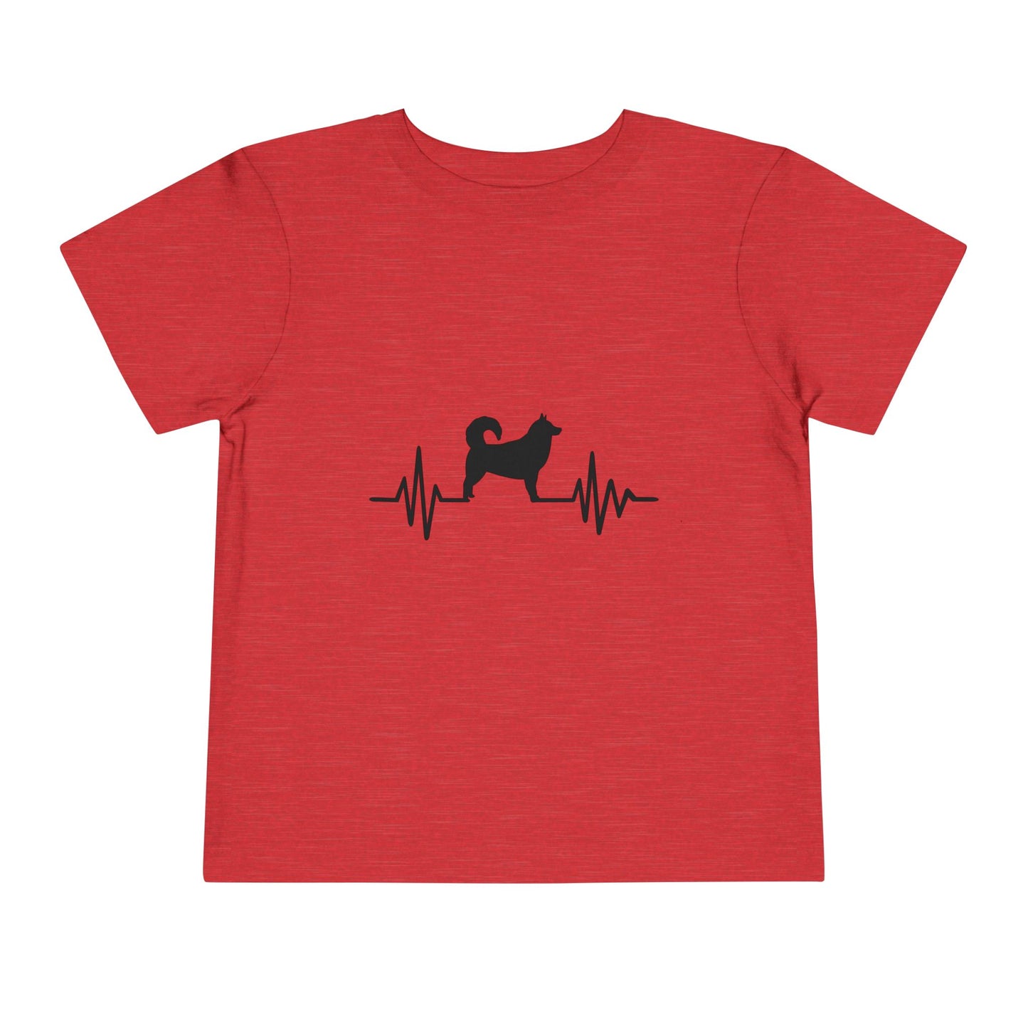 My Heart Beats For Malamutes Toddler Unisex Short Sleeve Crewneck Tee