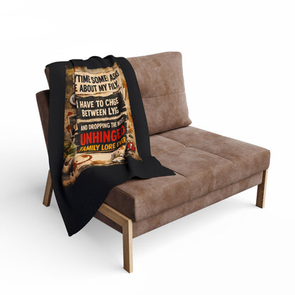 Unhinged Family Arctic Fleece Blanket