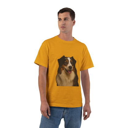 Aussie Head Men's Short-Sleeve Crewneck Tee