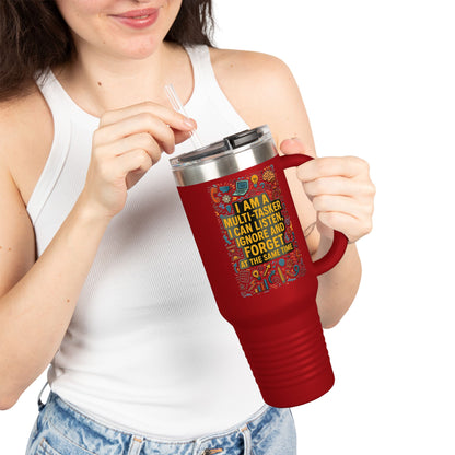Multi-Tasker Insulated Travel Mug