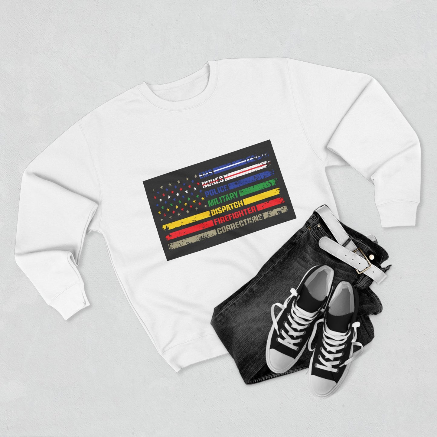 First Responder Unisex Crewneck Sweatshirt