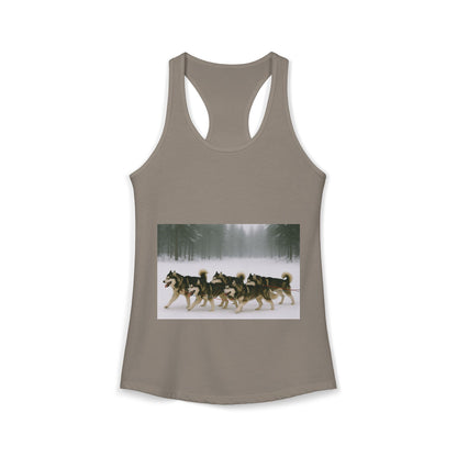 Mush On Women's Racerback Tank
