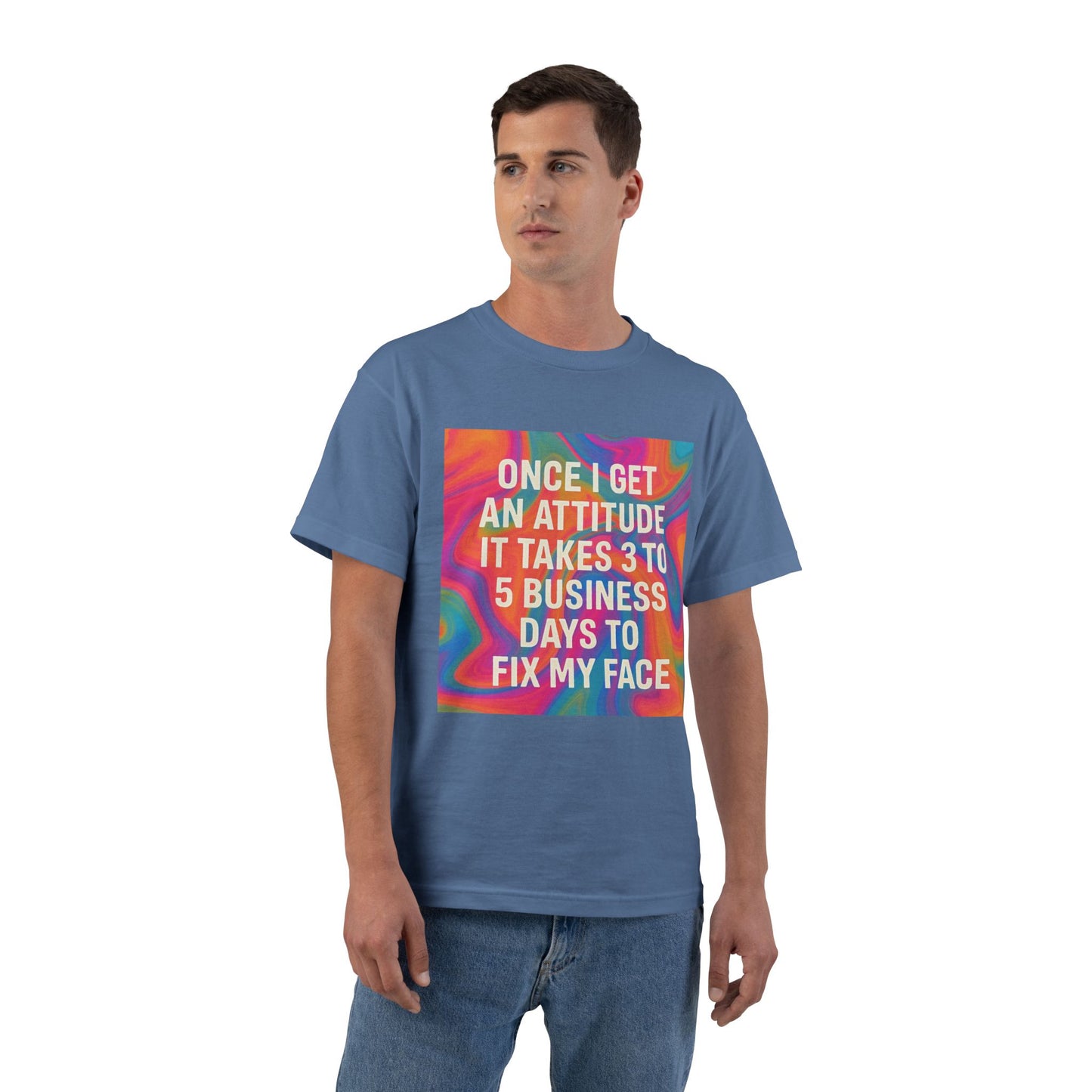 Fix My Face Men's Short-Sleeve Crewneck Tee