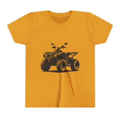 Off The Beaten Path Quad Youth Unisex Short Sleeve Crewneck Tee