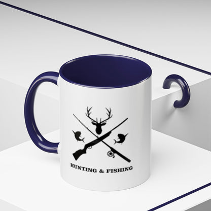 Hunting/Fishing 2-Tone Coffee Mug