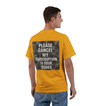 Cancel My Subscription Men's Short-Sleeve Crewneck Tee