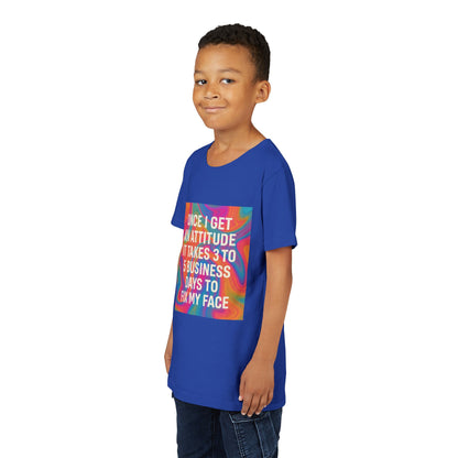 Fix My Face Youth Unisex Short Sleeve Crewneck Tee