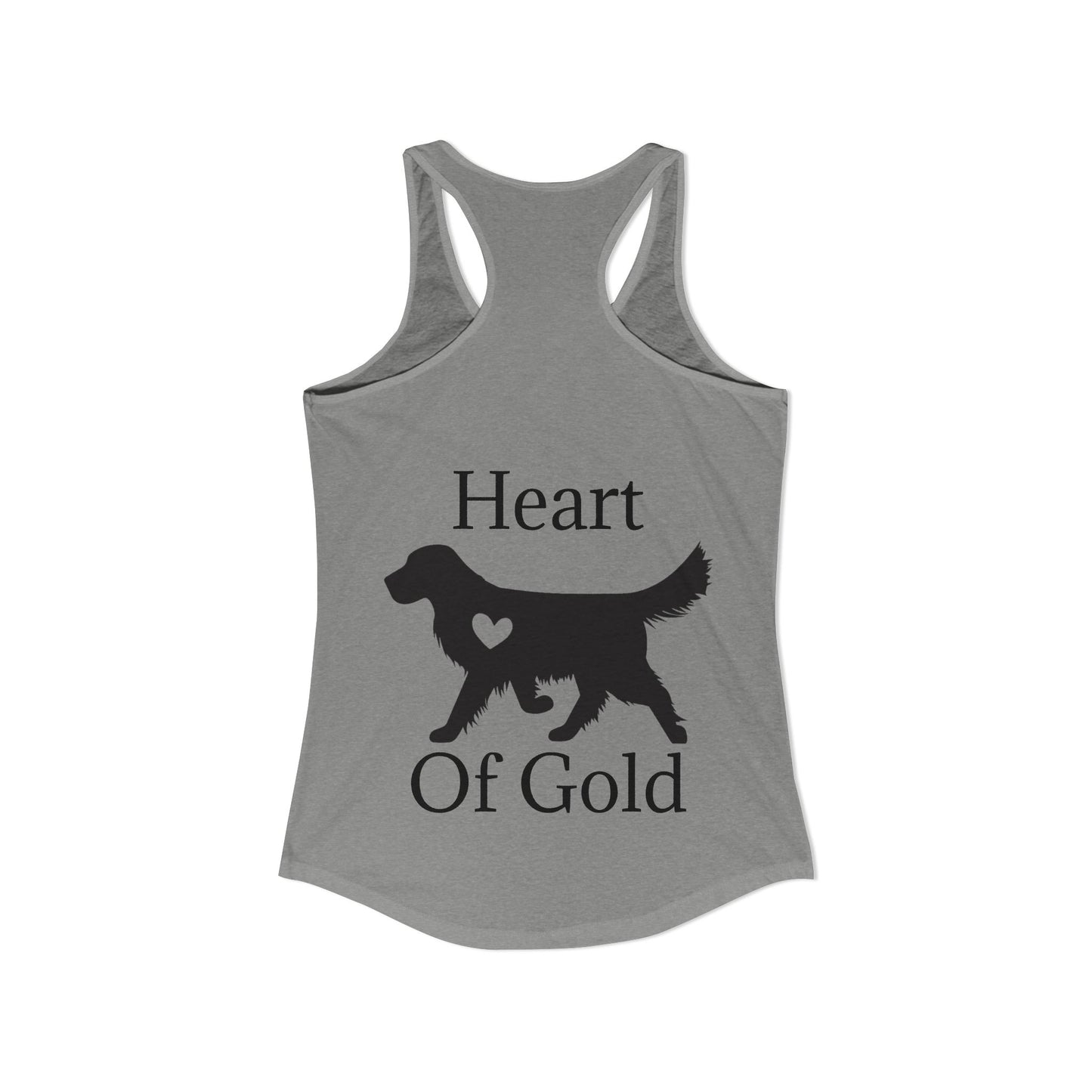 Heart Of Gold Women's Racerback Tank