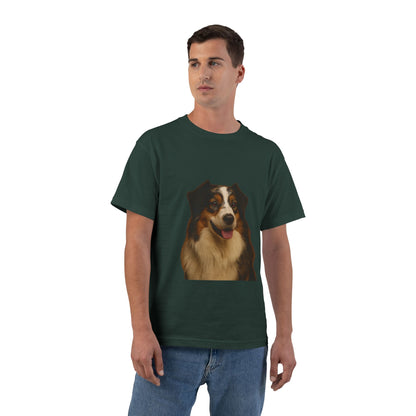 Aussie Head Men's Short-Sleeve Crewneck Tee