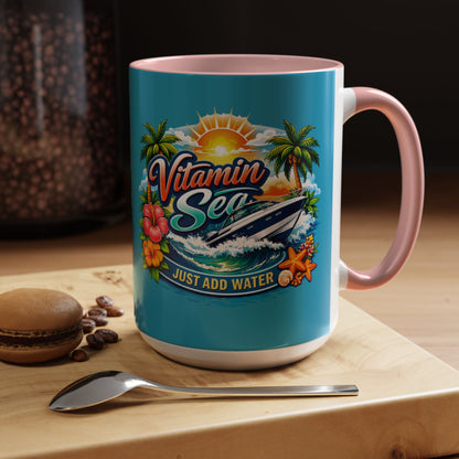 Vitamin Sea 2-Tone Coffee Mug