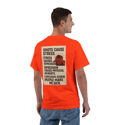 Stupid People Men's Short-Sleeve Crewneck Tee