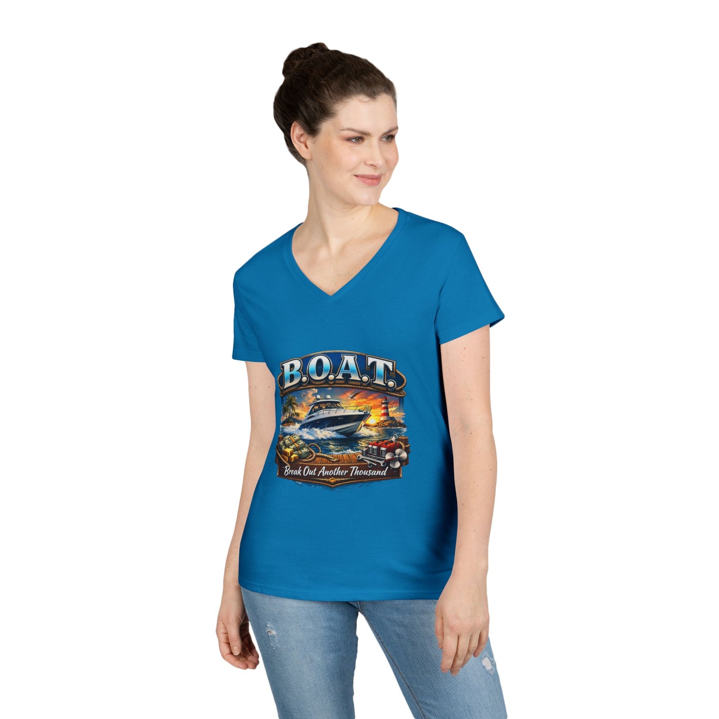 B.O.A.T. Women's V-Neck T-Shirt