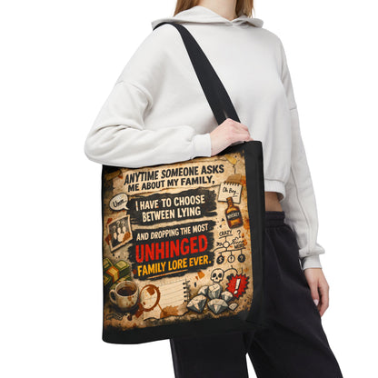 Unhinged Family Tote Bag