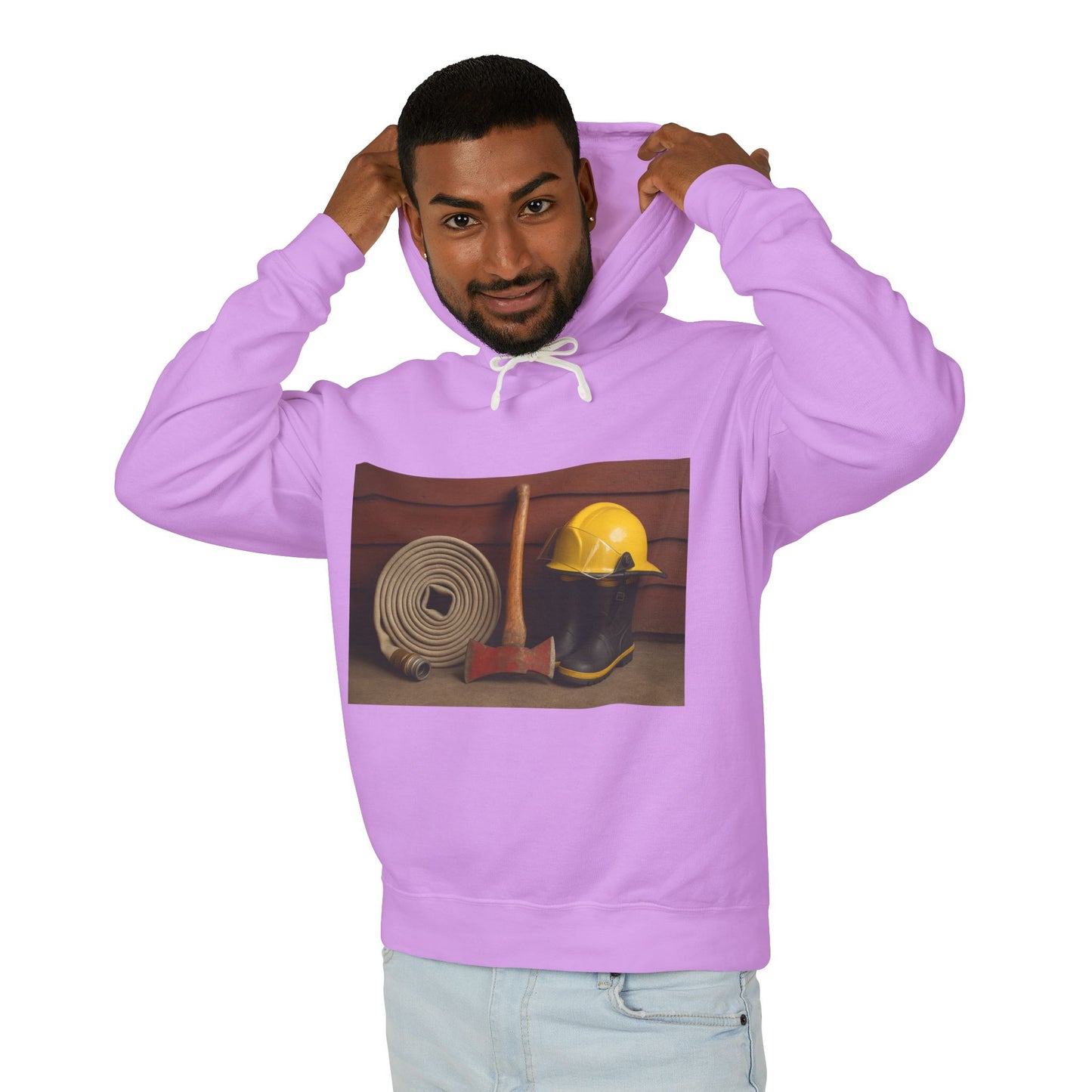 Fire/Rescue Appreciation Unisex Lightweight Hoodie