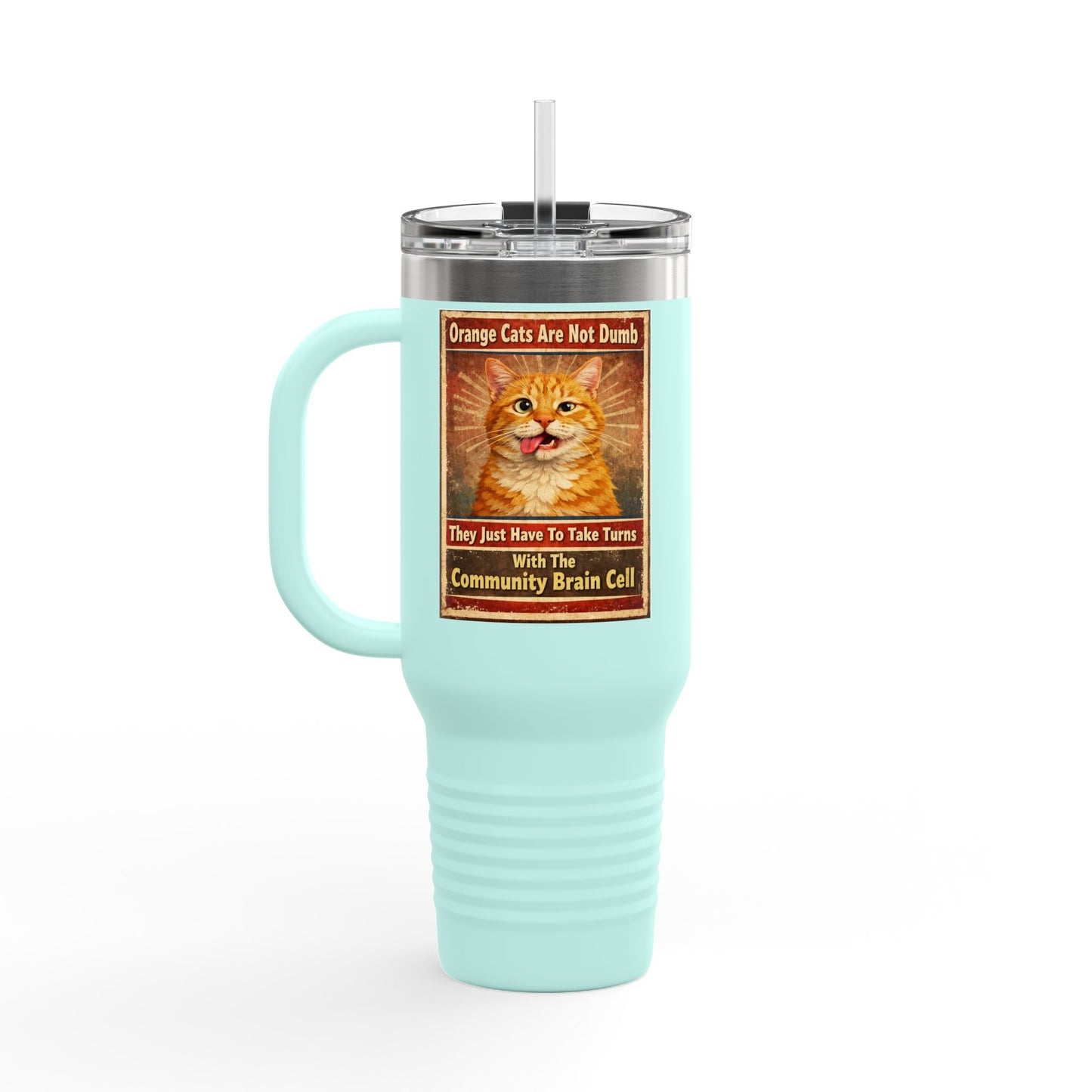 Community Brain Cell Insulated Travel Mug