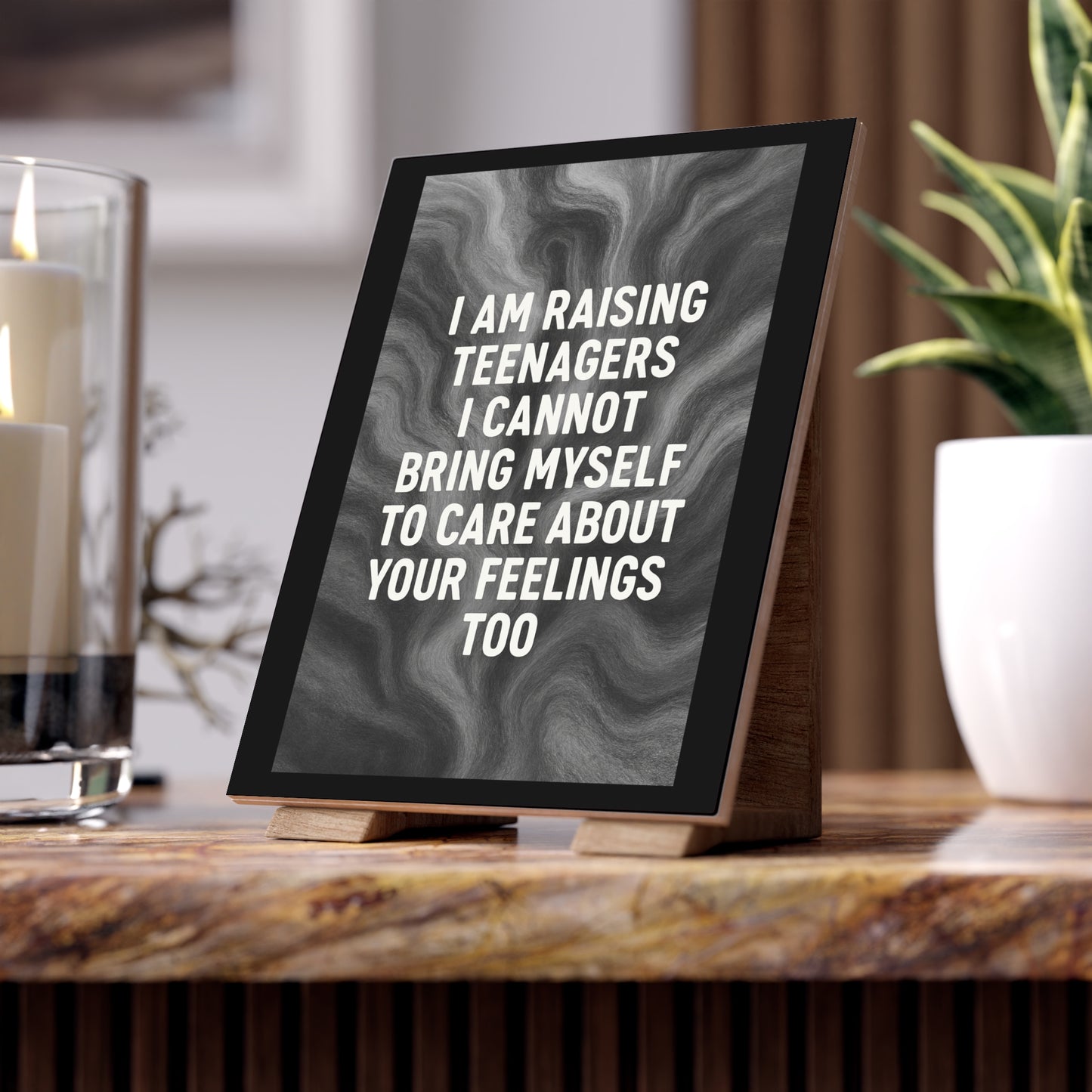 Raising Teenagers Ceramic Photo Tile