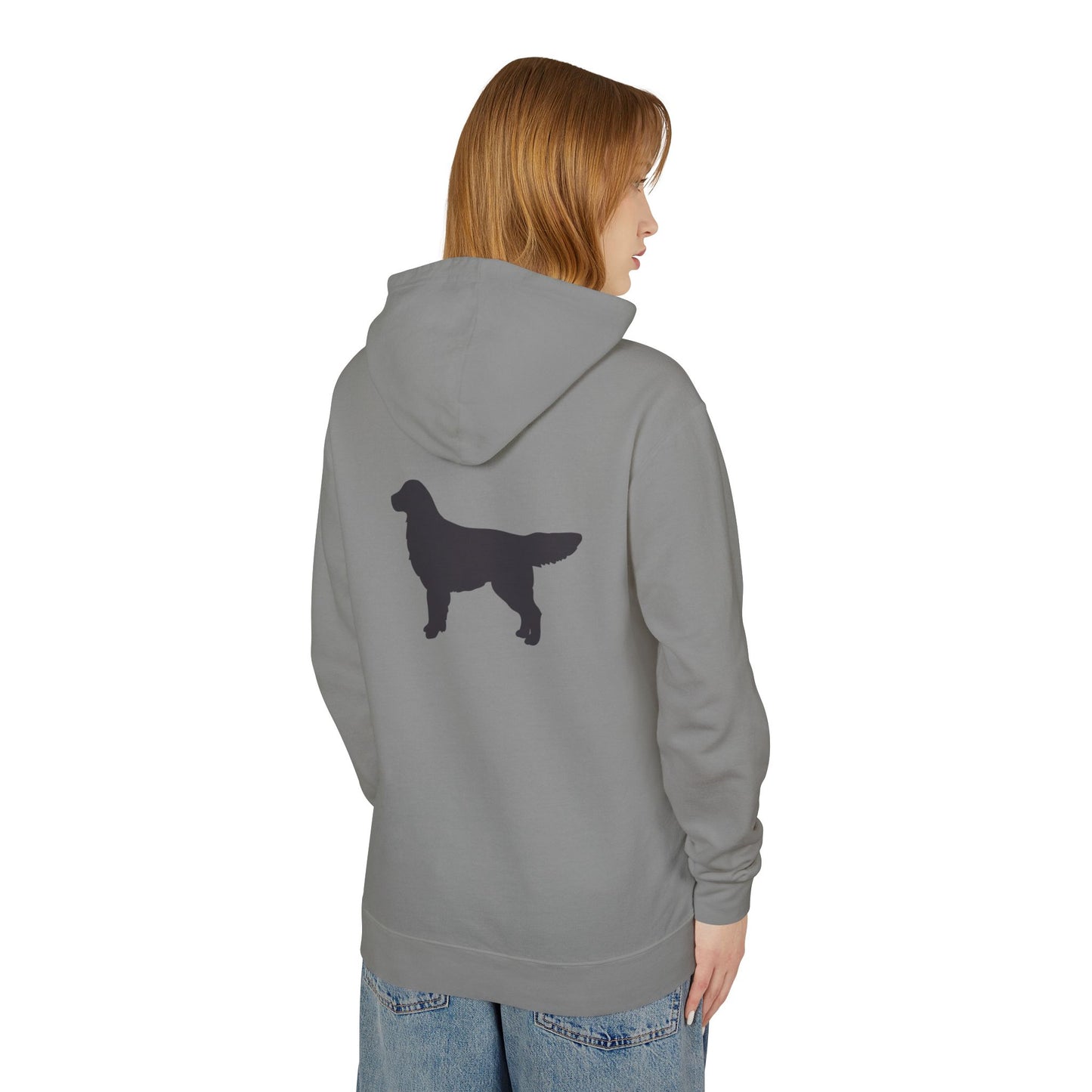 Golden Silhouette Unisex Lightweight Hoodie