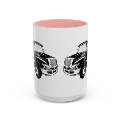 Flatbed Tow Truck 2-Tone Coffee Mug